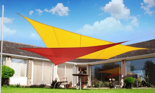 Toldos Vela de Sombra Económico Kookaburra® Arena Triangular 3.6m  (Transpirable 185g) 69,99 €