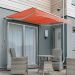 3.5m Toldo Semi-Cofre Manual de Color Terracota